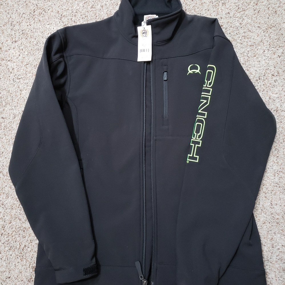 Brand New Cinch Jacket (black sz small)